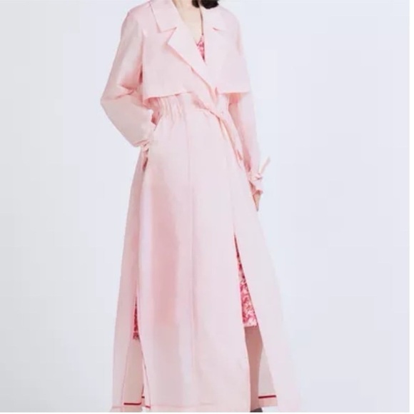 Derek Lam Jackets & Blazers - NEW Derek Lam 10 Crosby Lexis Trench Coat Pink Dogwood